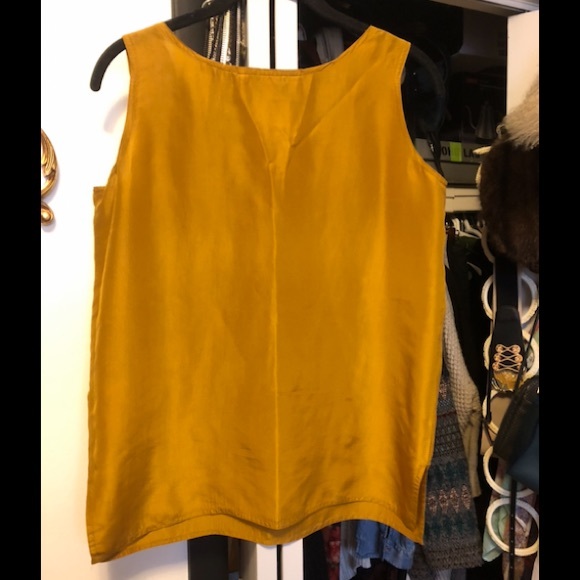 Vintage Forenza 100% Silk Sleeveless Top - Picture 2 of 3